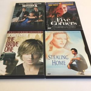 Jodi Foster DVD Movie Bundle